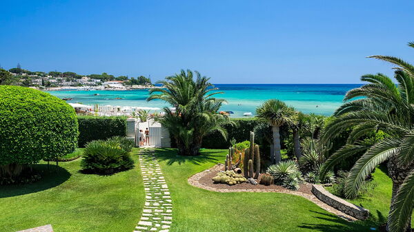 Villa la Plage: Trädgård, Utomhus, Visningar