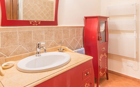 Semesterboende Smeraldo: Badrum