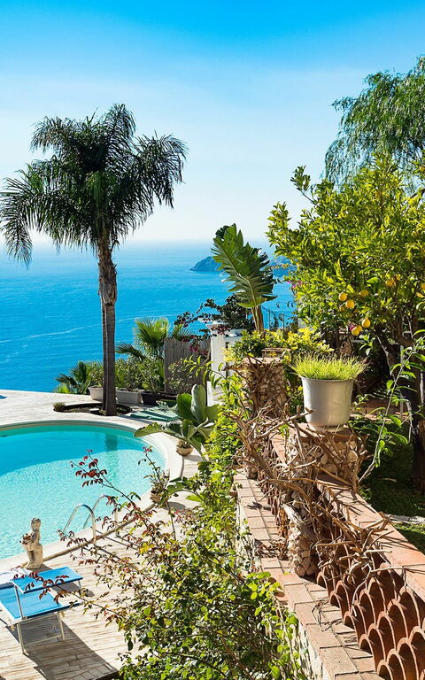 Villa Luce: slå samman, Trädgård