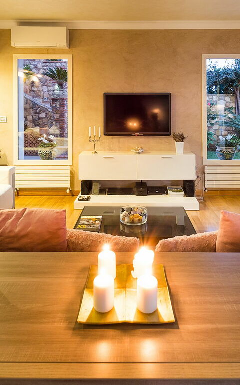 Villa Luce: Vardagsrum