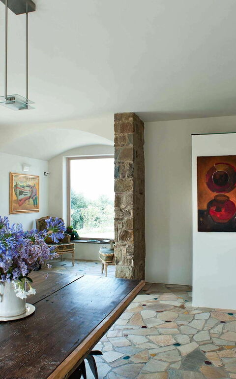 Villa Rupe Alta: Lunchrum