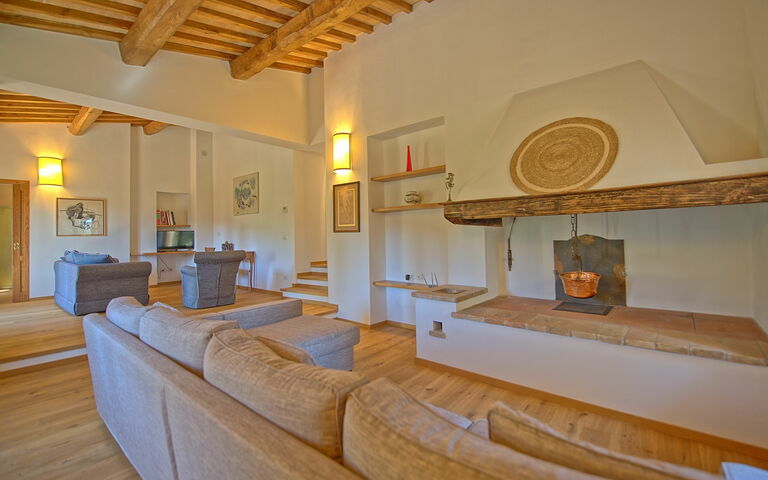 Villa Panizzi: Vardagsrum