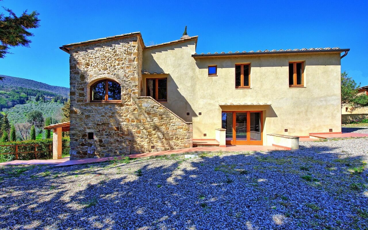 Villa Panizzi: Exteriör