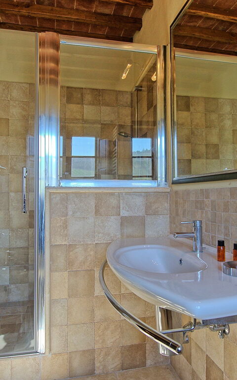 Villa Il Caggio: Badrum