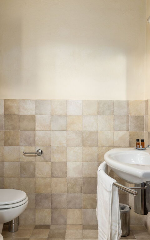 Villa Il Caggio: Badrum