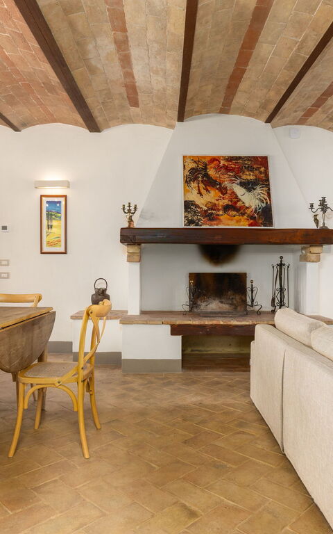 Villa Il Caggio: Vardagsrum