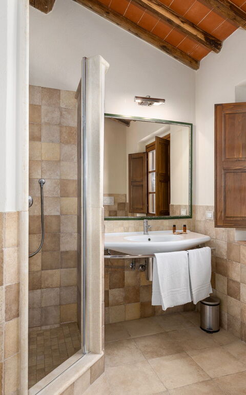 Villa Il Caggio: Badrum