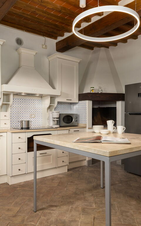 Villa Il Caggio: Kök