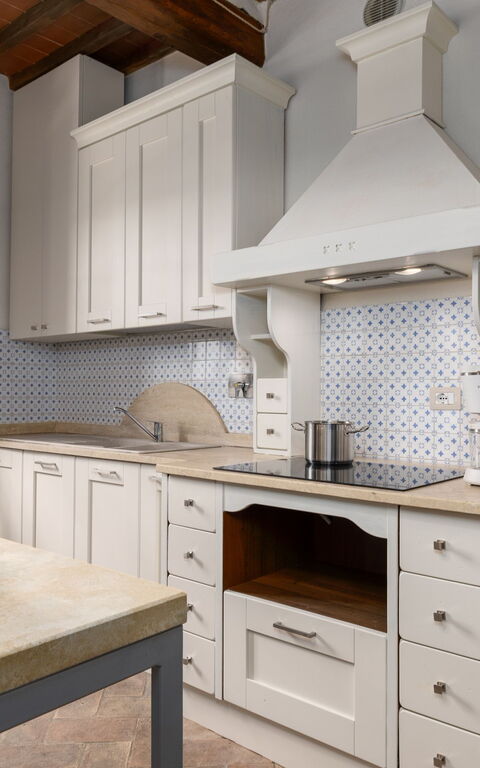 Villa Il Caggio: Kök