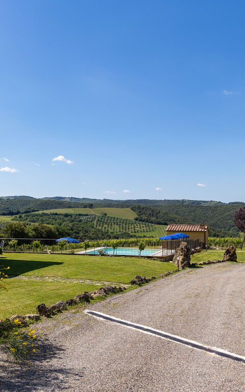 Villa Il Caggio: Exteriör, Utomhus