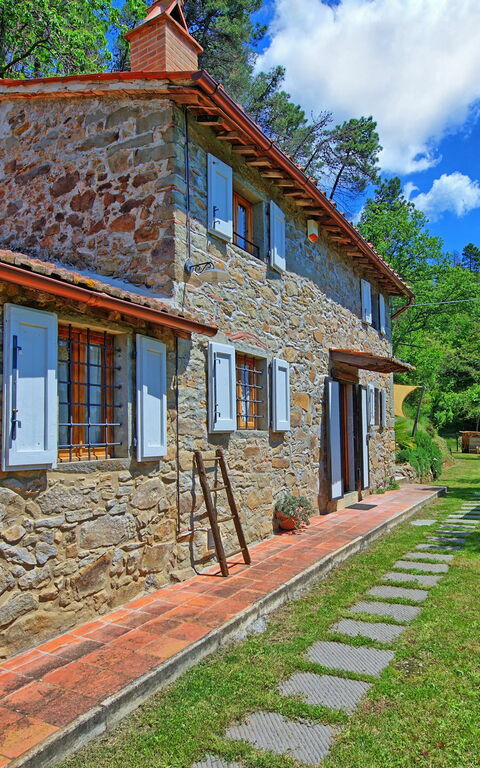 Casale Di Cozzile: Exteriör, Trädgård