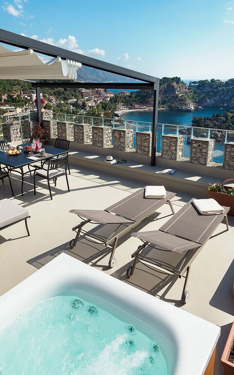 Torre Isola Bella: Balkong / terrass / uteplats