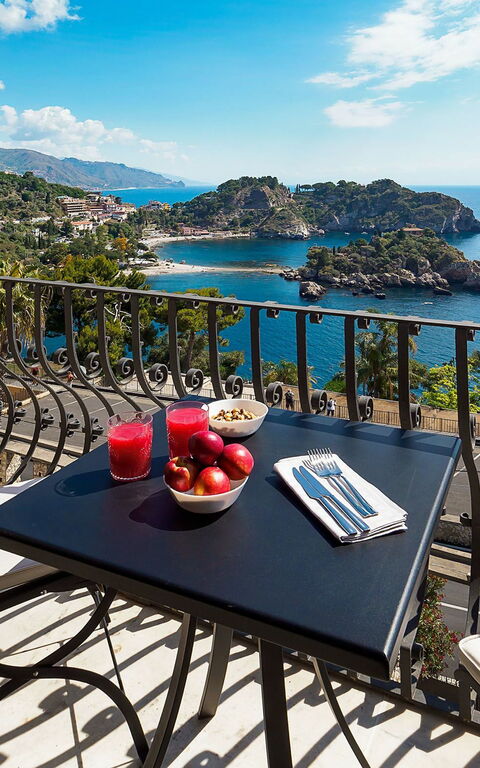 Torre Isola Bella: Balkong / terrass / uteplats, Visningar