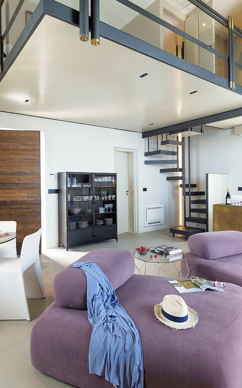 Torre Isola Bella: Lunchrum, Vardagsrum