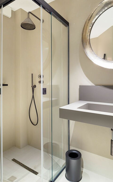 Torre Isola Bella: Badrum