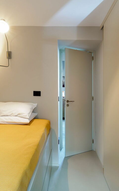 Torre Isola Bella: Badrum, sovrum