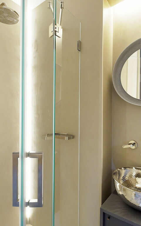 Torre Isola Bella: Badrum