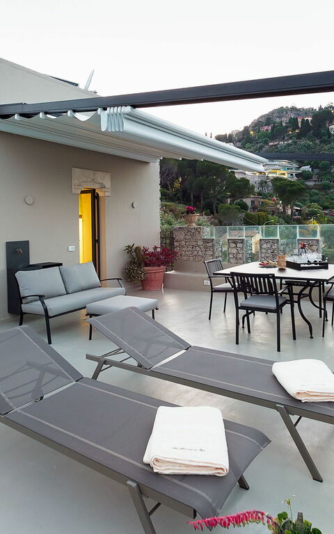 Torre Isola Bella: Balkong / terrass / uteplats