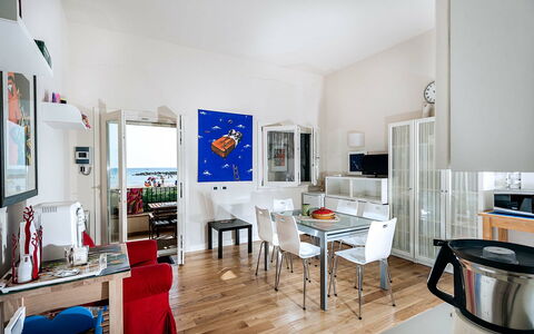 Semesterboende Vela: Kök, Lunchrum, Vardagsrum