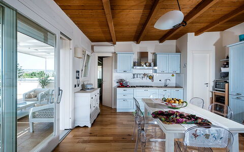 Semesterboende Onda: Kök, Lunchrum, Vardagsrum