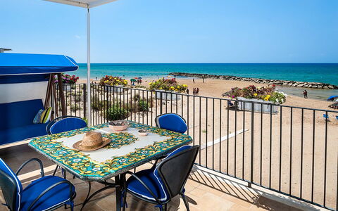 Semesterboende Onda: Balkong / terrass / uteplats, Utomhus