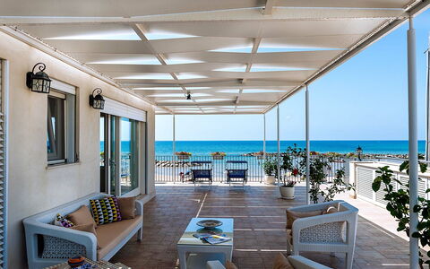 Semesterboende Onda: Balkong / terrass / uteplats, Utomhus