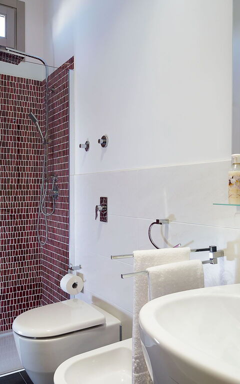 Villa Pietra Del Sole: Badrum