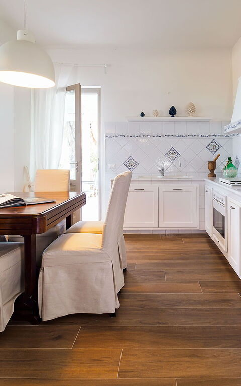 Villa Pietra Del Sole: Kök, Lunchrum