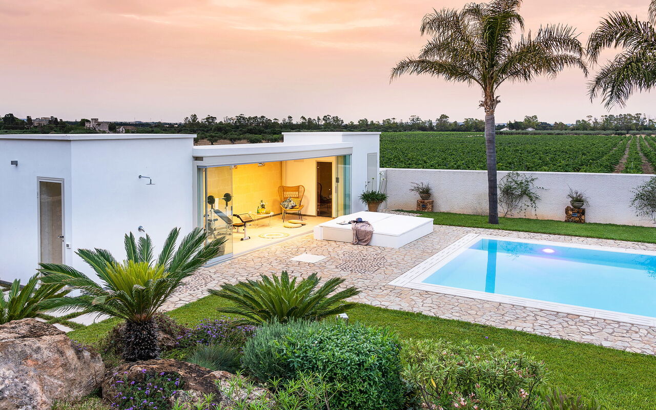 Villa Pietra Del Sole: Exteriör, slå samman, Trädgård, Utomhus