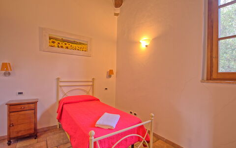 Semesterboende Mulignone 3: sovrum