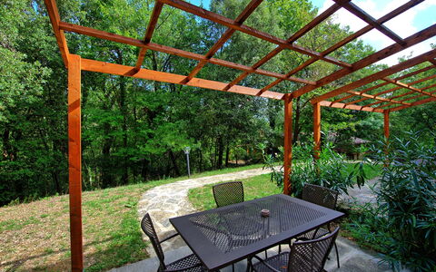 Semesterboende Mulignone 6: Trädgård, Utomhus