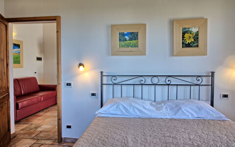 Semesterboende Mulignone 14: sovrum