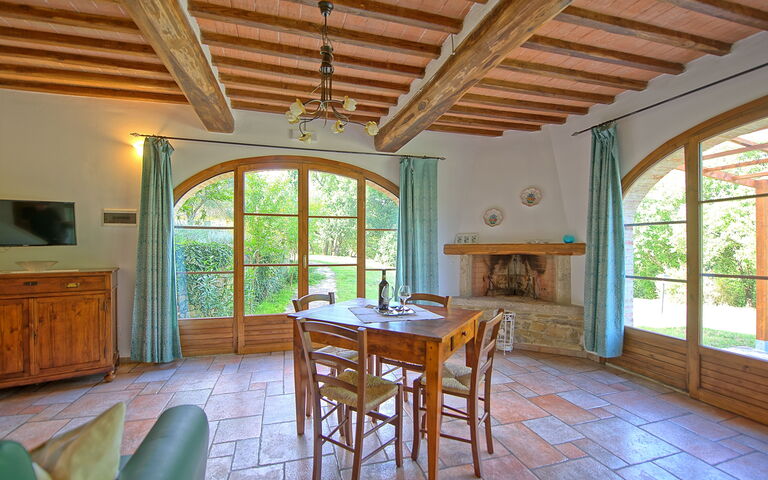 Semesterboende Mulignone 2: Kök, Lunchrum, Vardagsrum