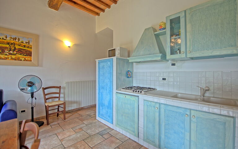 Semesterboende Mulignone 10: Kök, Lunchrum, Vardagsrum