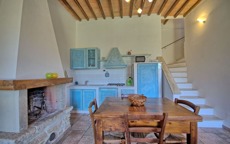 Semesterboende Mulignone 13: Kök, Lunchrum, Vardagsrum