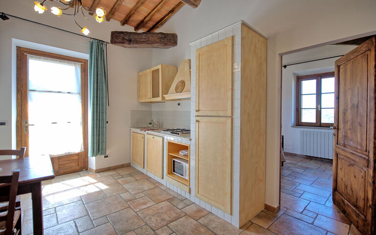 Semesterboende Mulignone 14: Kök, Lunchrum, Vardagsrum