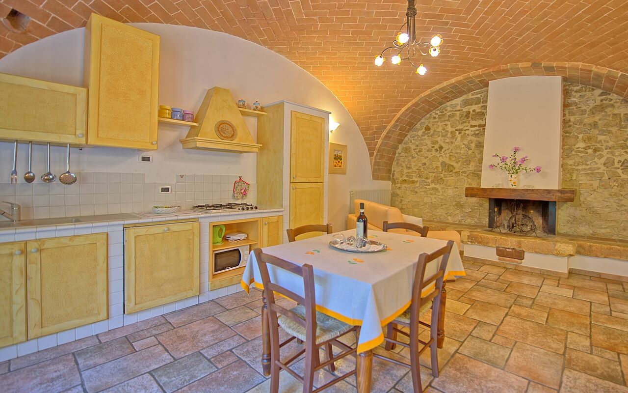 Semesterboende Mulignone 6: Lunchrum, Vardagsrum