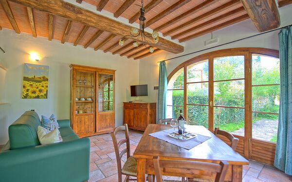 Semesterboende Mulignone 2: Kök, Lunchrum, Vardagsrum