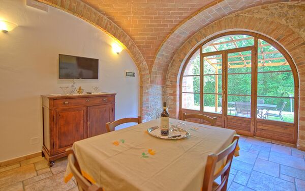 Semesterboende Mulignone 6: Lunchrum, Vardagsrum