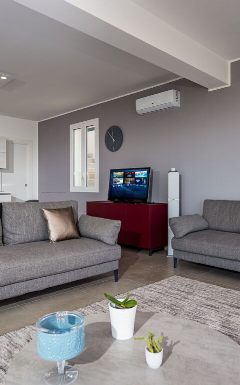 Villa Scire: Vardagsrum