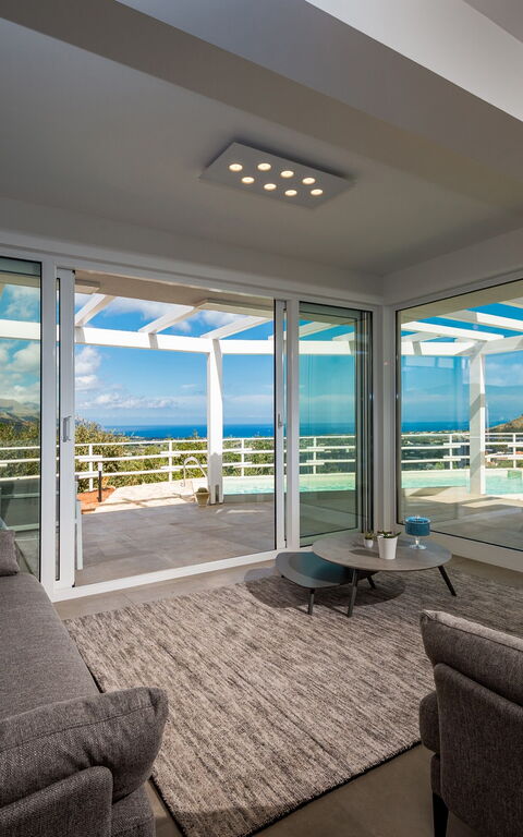 Villa Scire: Vardagsrum