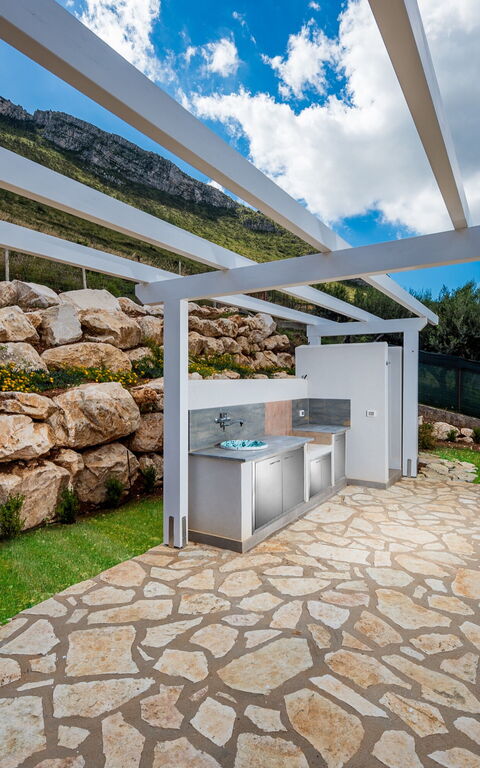 Villa Scire: Trädgård