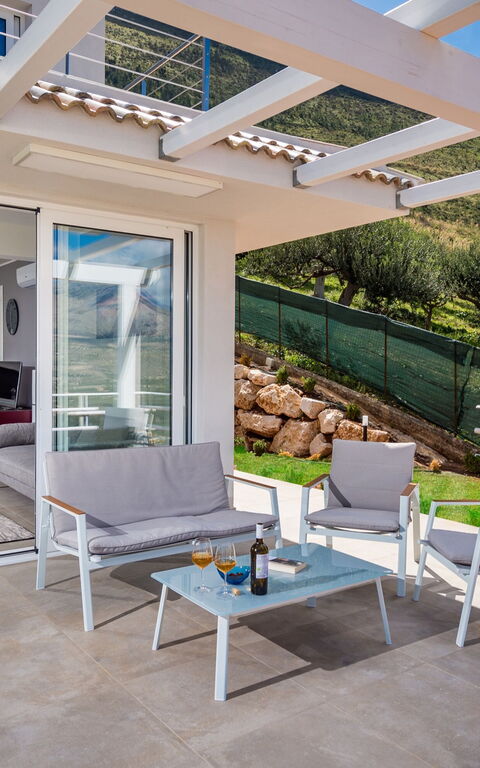 Villa Scire: Trädgård, Utomhus