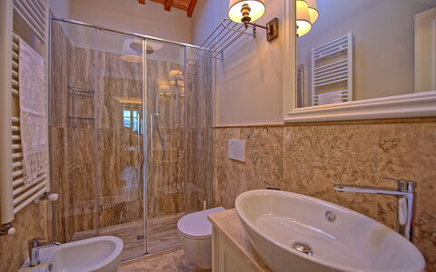 Semesterboende Sole Di Vino - 4: Badrum