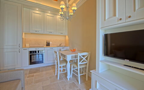 Semesterboende Sole Di Vino - 1: Kök, Lunchrum, Vardagsrum