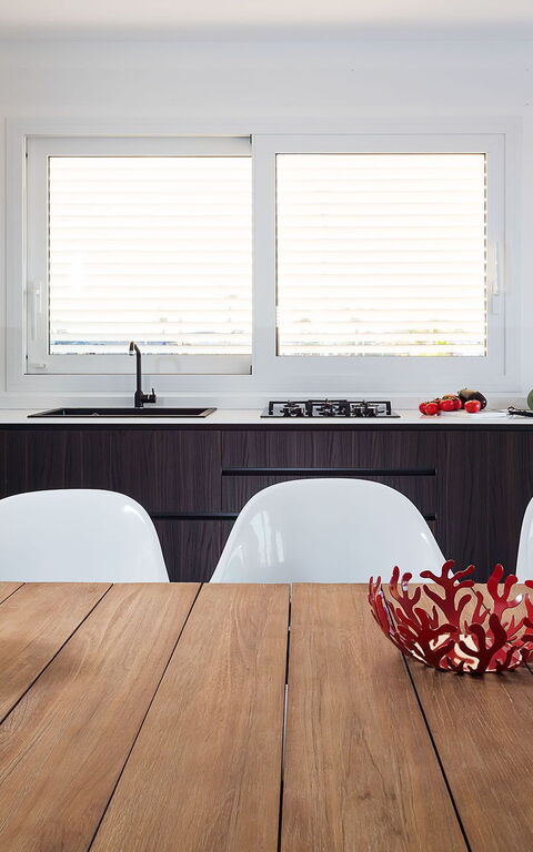 Villa San Lorenzo Palma: Kök, Lunchrum