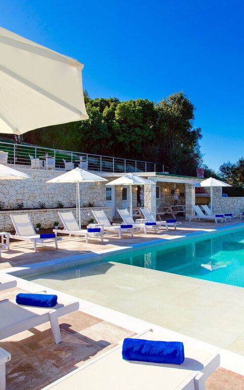 Villa Corfu Panorama: slå samman, Utomhus