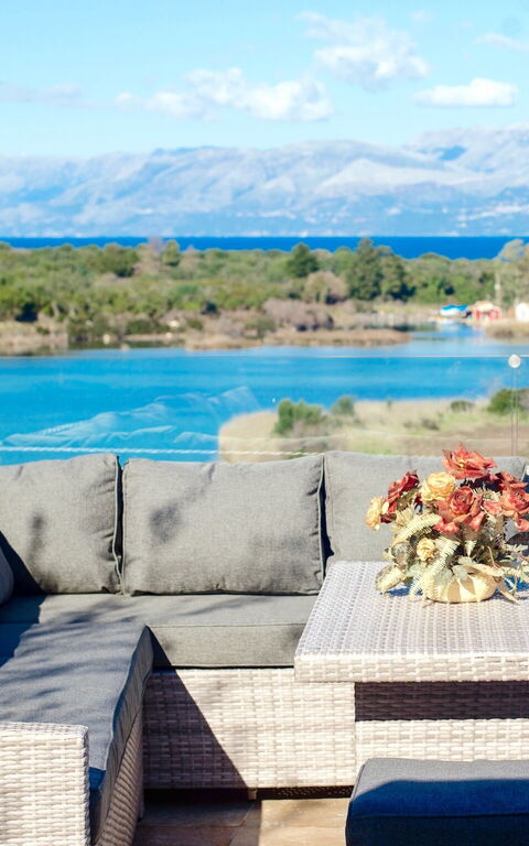 Villa Corfu Panorama: Utomhus, Visningar