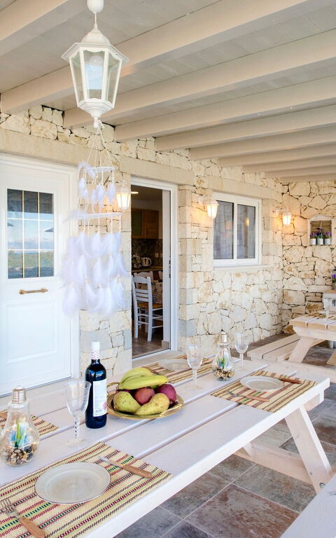 Villa Corfu Panorama: Balkong / terrass / uteplats