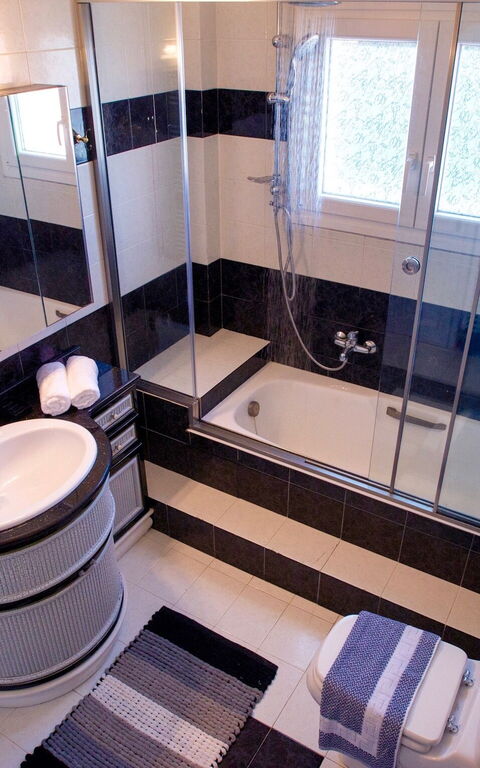 Villa Corfu Panorama: Badrum